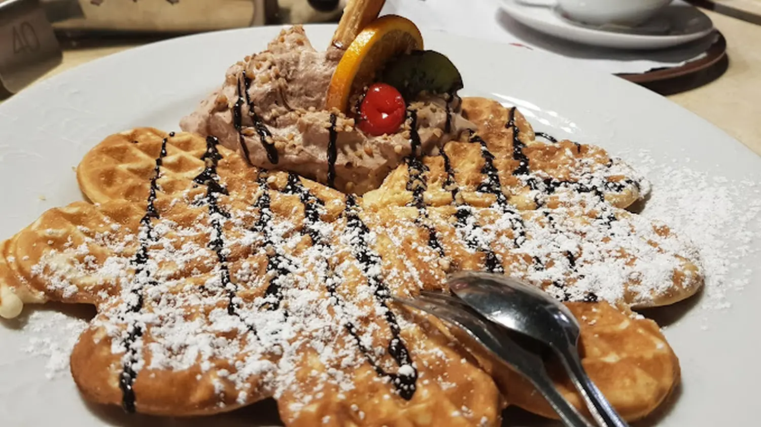 Waffelhaus - Gastronomie - Nachtisch