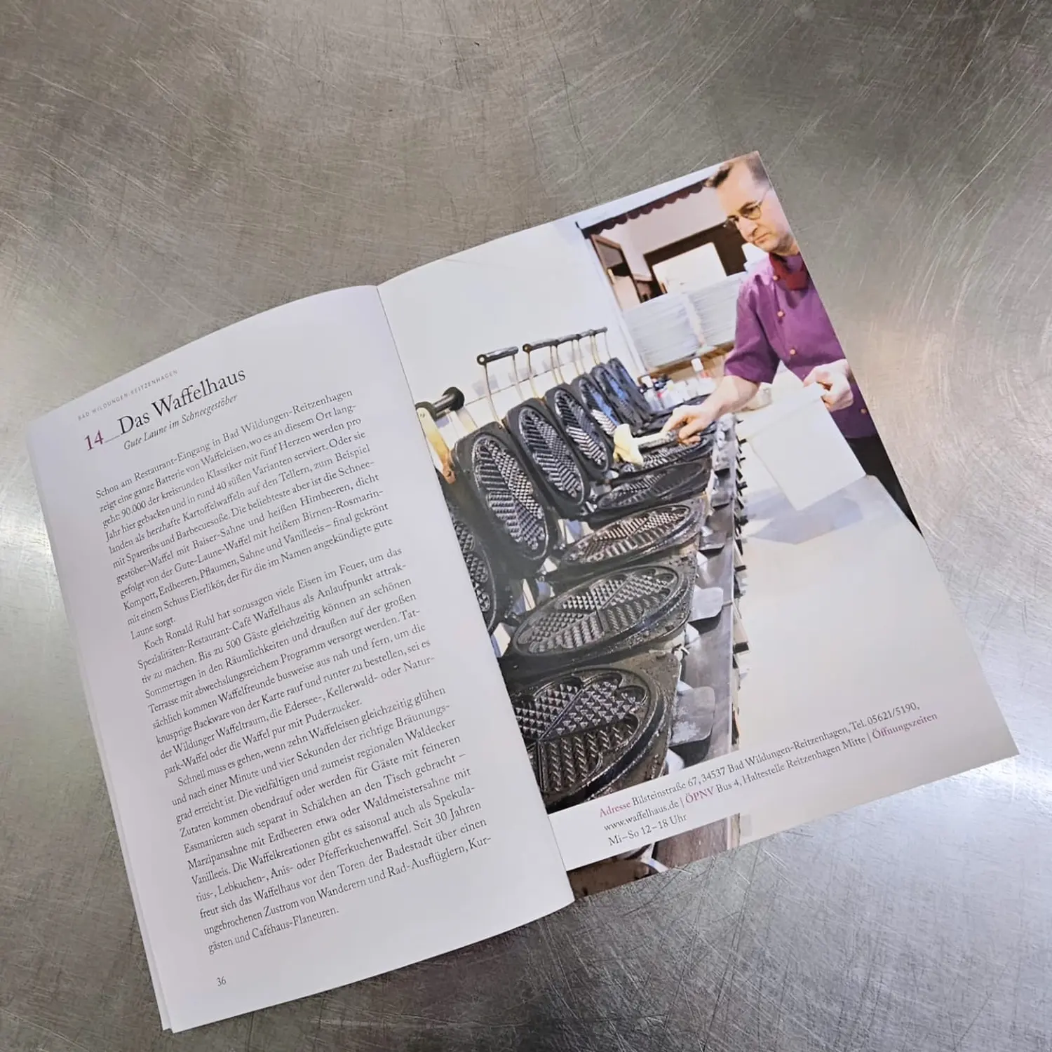 Waffelhaus - Gastronomie - Das Waffelhaus