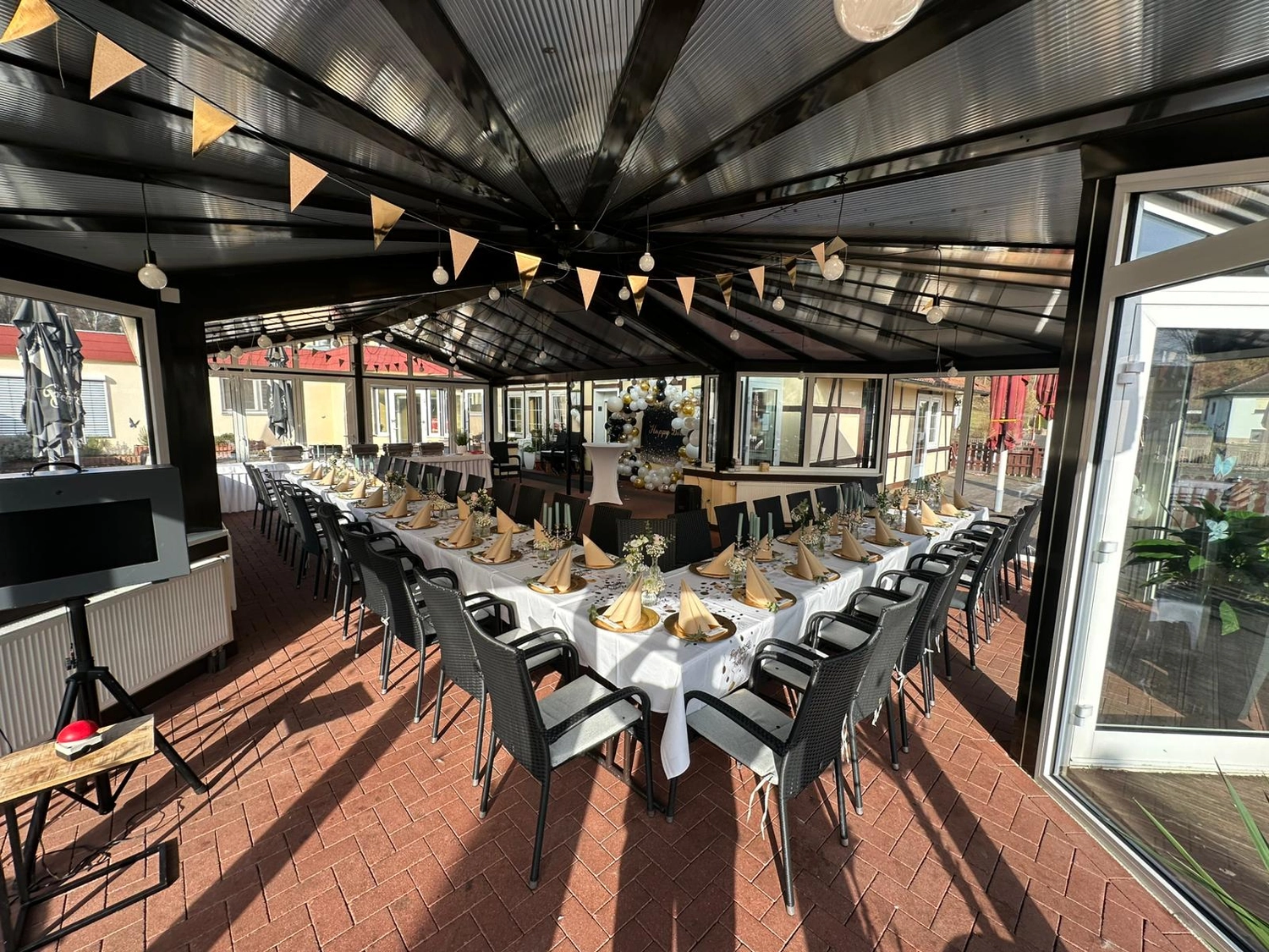 Waffelhaus - Gastronomie - Feiern im Waffelhaus Reitzenhagen