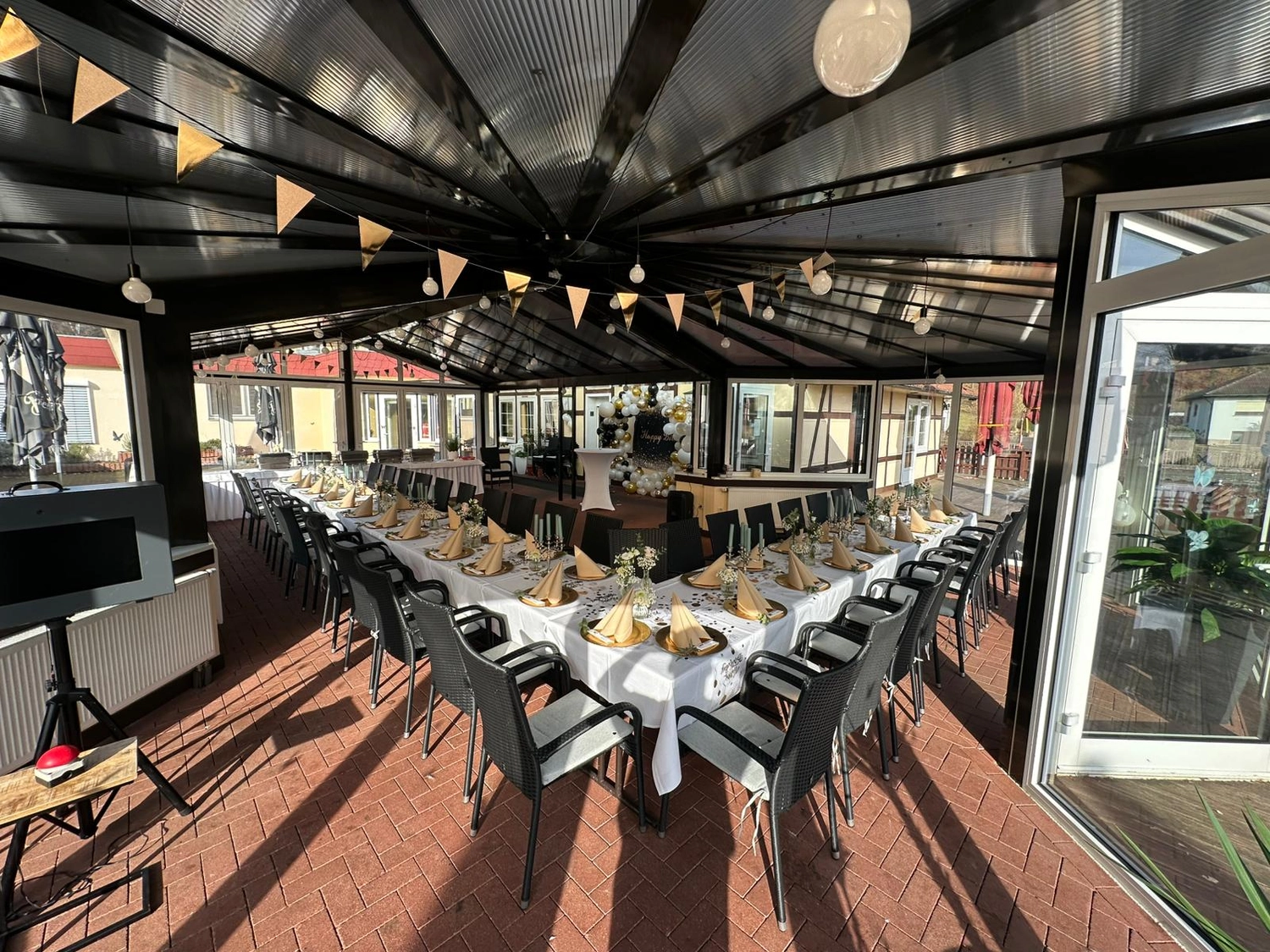 Waffelhaus - Gastronomie - Feiern im Waffelhaus Reitzenhagen