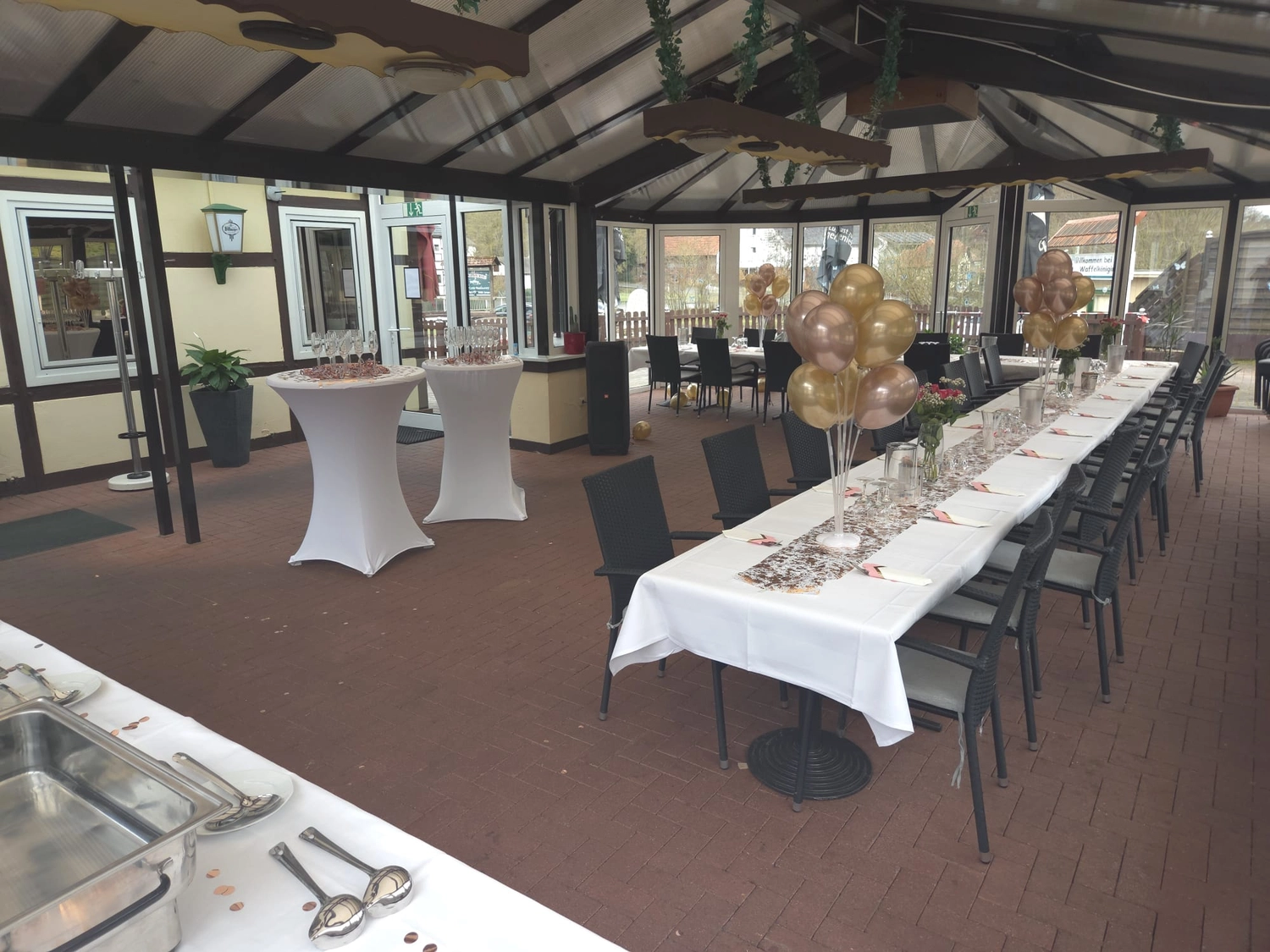 Waffelhaus - Gastronomie - Feiern im Waffelhaus Reitzenhagen