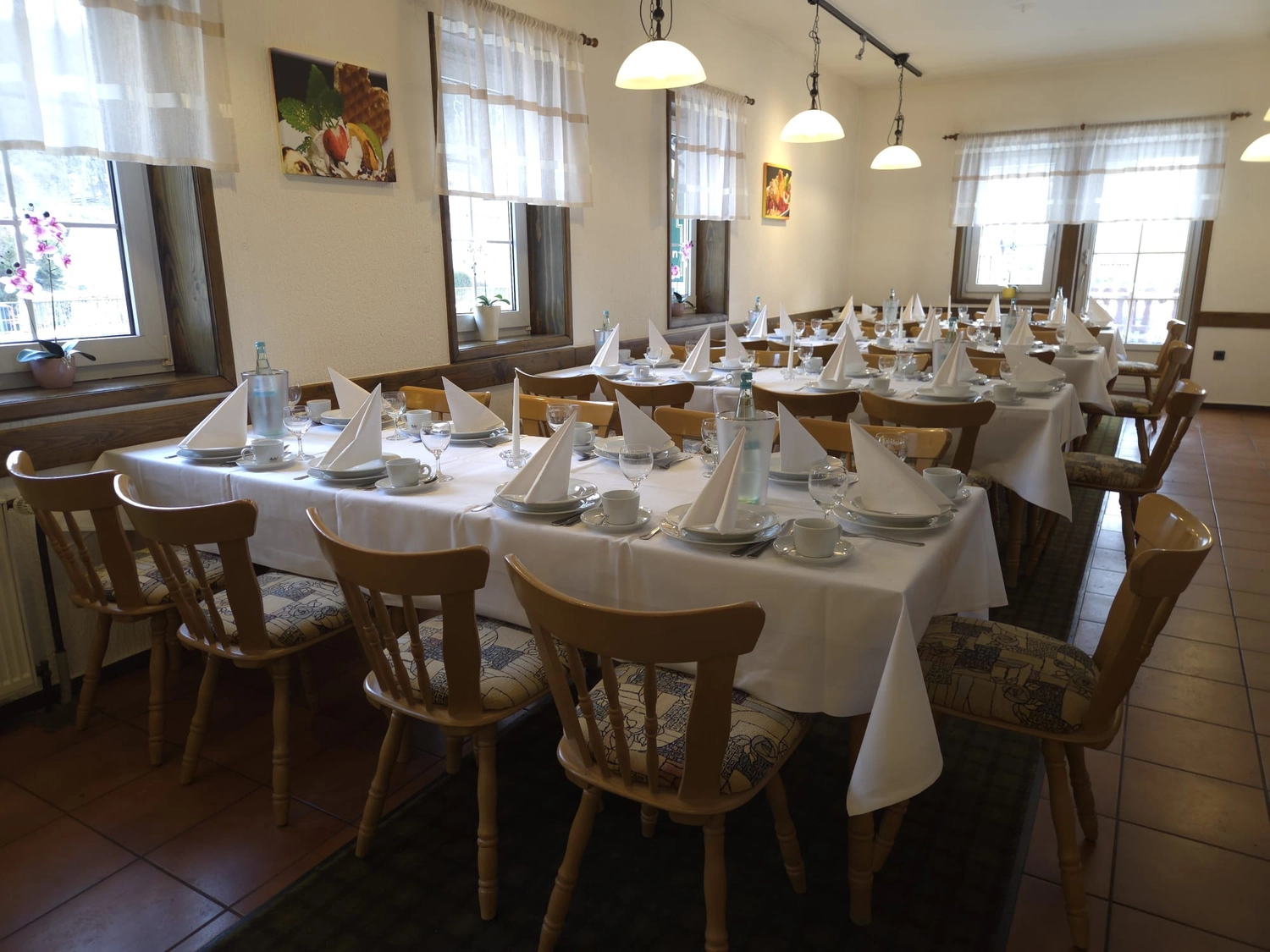 Waffelhaus - Gastronomie - Feiern im Waffelhaus Reitzenhagen