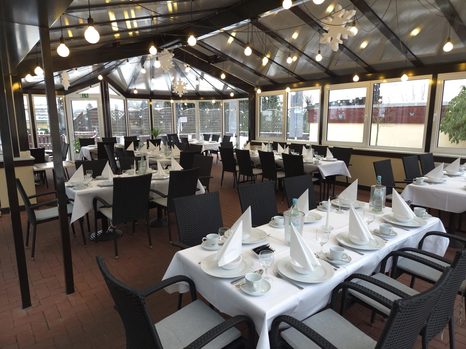 Waffelhaus - Gastronomie - Feiern im Waffelhaus Reitzenhagen